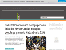 Tablet Screenshot of blogdomontanha.com.br